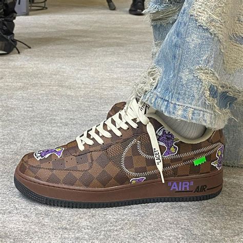 nike force one louis vuitton